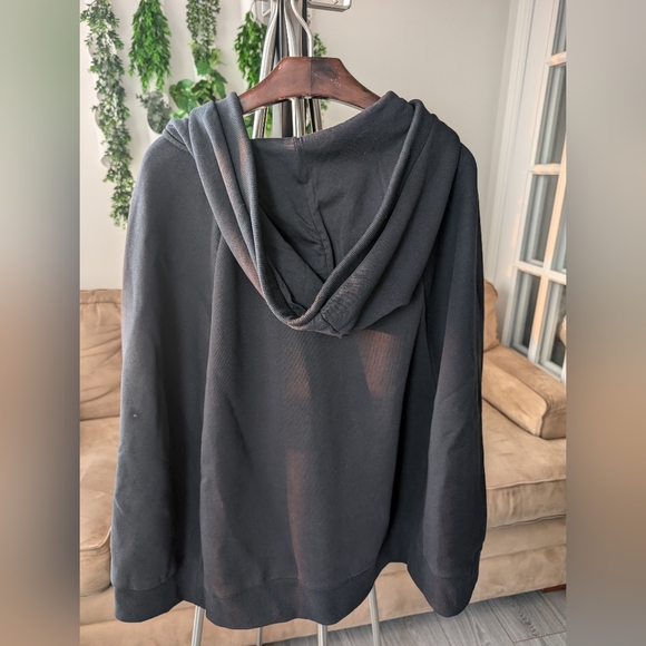 Burberry Women's Sweatshirt Poncho and Capri Set- Navy - Picture 4 of 14